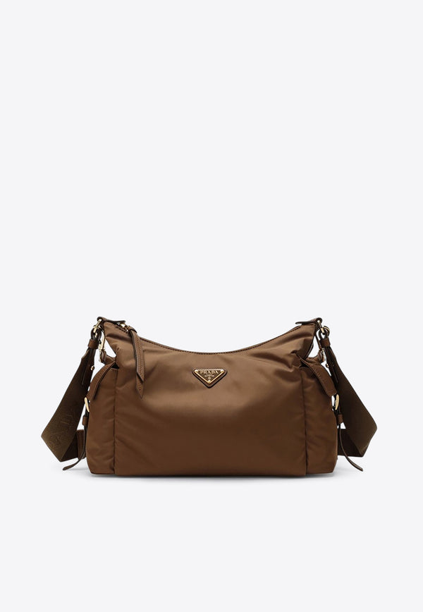 Prada Large Explore Shoulder Bag Brown 1BC264NOORDLN/S_PRADA-F0134