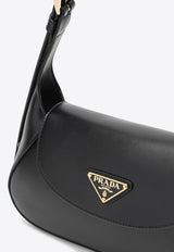 Prada Small Triangle Logo  Leather Shoulder Bag 1BD358OOO2AIX/P_PRADA-F0002