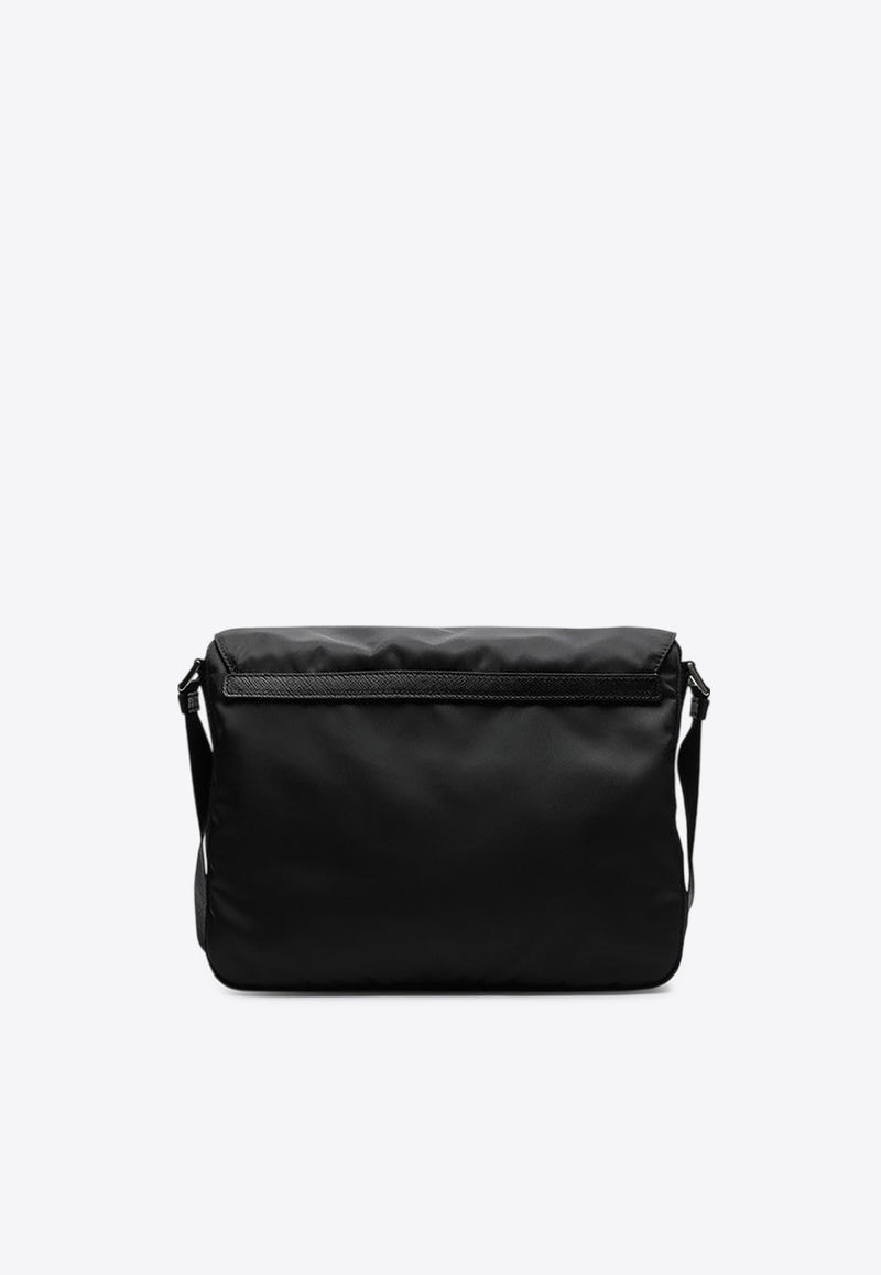 Prada Medium Re-Nylon Crossbody Bag Black 1BD953B1MRV44/R_PRADA-F0002