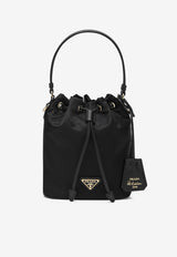 Prada Mini Re-Edition 1978 Bucket Bag Black 1BE067WOPRV44/R_PRADA-F0002
