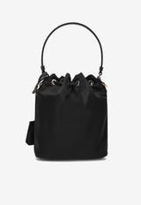 Prada Mini Re-Edition 1978 Bucket Bag Black 1BE067WOPRV44/R_PRADA-F0002