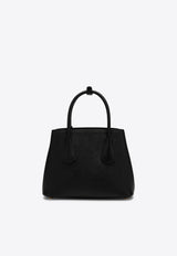 Prada Mini Double Saffiano Leather Tote Bag Black 1BG443XOO2A4A/P_PRADA-F0002