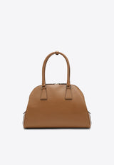 Prada Medium Saffiano Leather Top Handle Bag Caramel 1BG537MOM2A4A/P_PRADA-F03BH