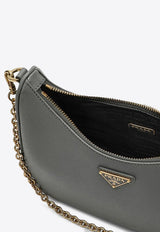 Prada Saffiano Leather Re-Edition 2005 Shoulder Bag Gray 1BH204V2MNZV/P_PRADA-F0CZG