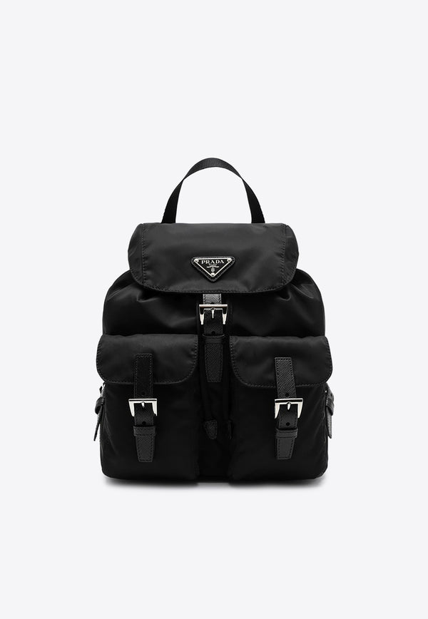 Prada Re-Edition 1978 Re-Nylon Backpack Black 1BZ677OOORV44/P_PRADA-F0002