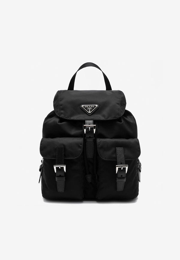 Prada Small Re-Edition 1978  Re-Nylon Backpack Black 1BZ677OOORV44/Q_PRADA-F0002