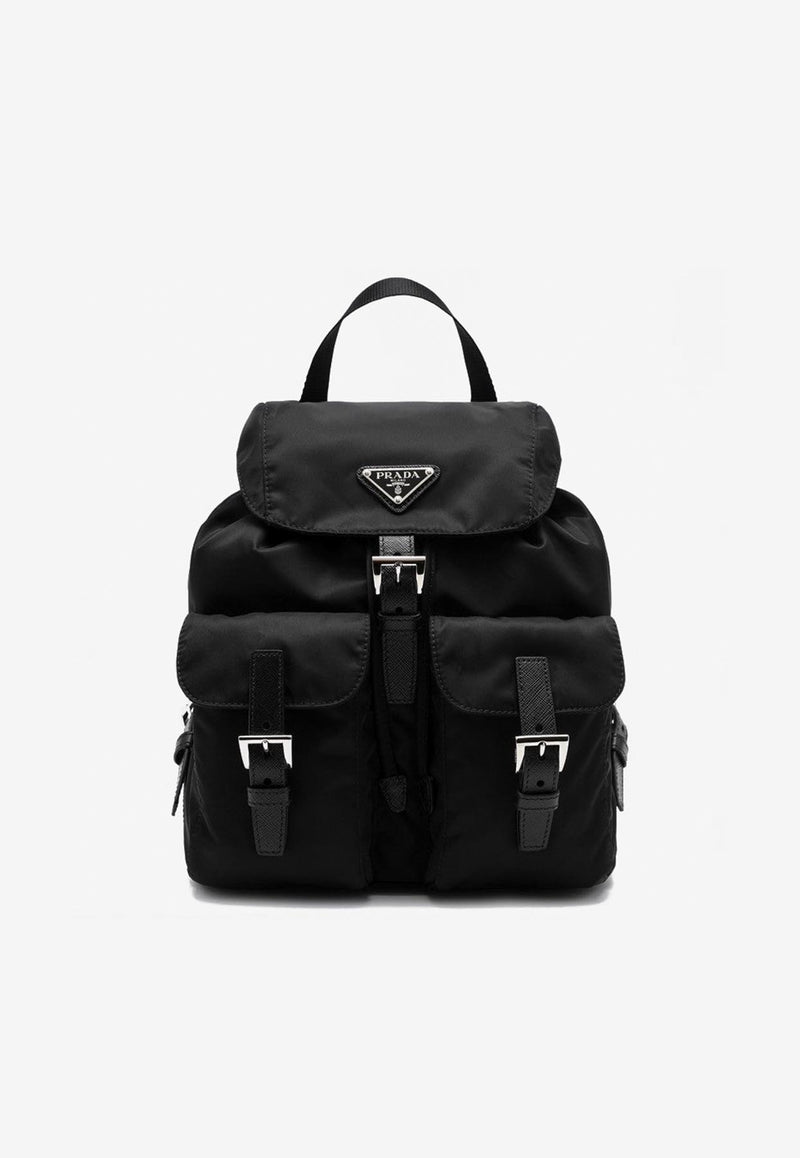 Prada Small Re-Edition 1978  Re-Nylon Backpack Black 1BZ677OOORV44/Q_PRADA-F0002