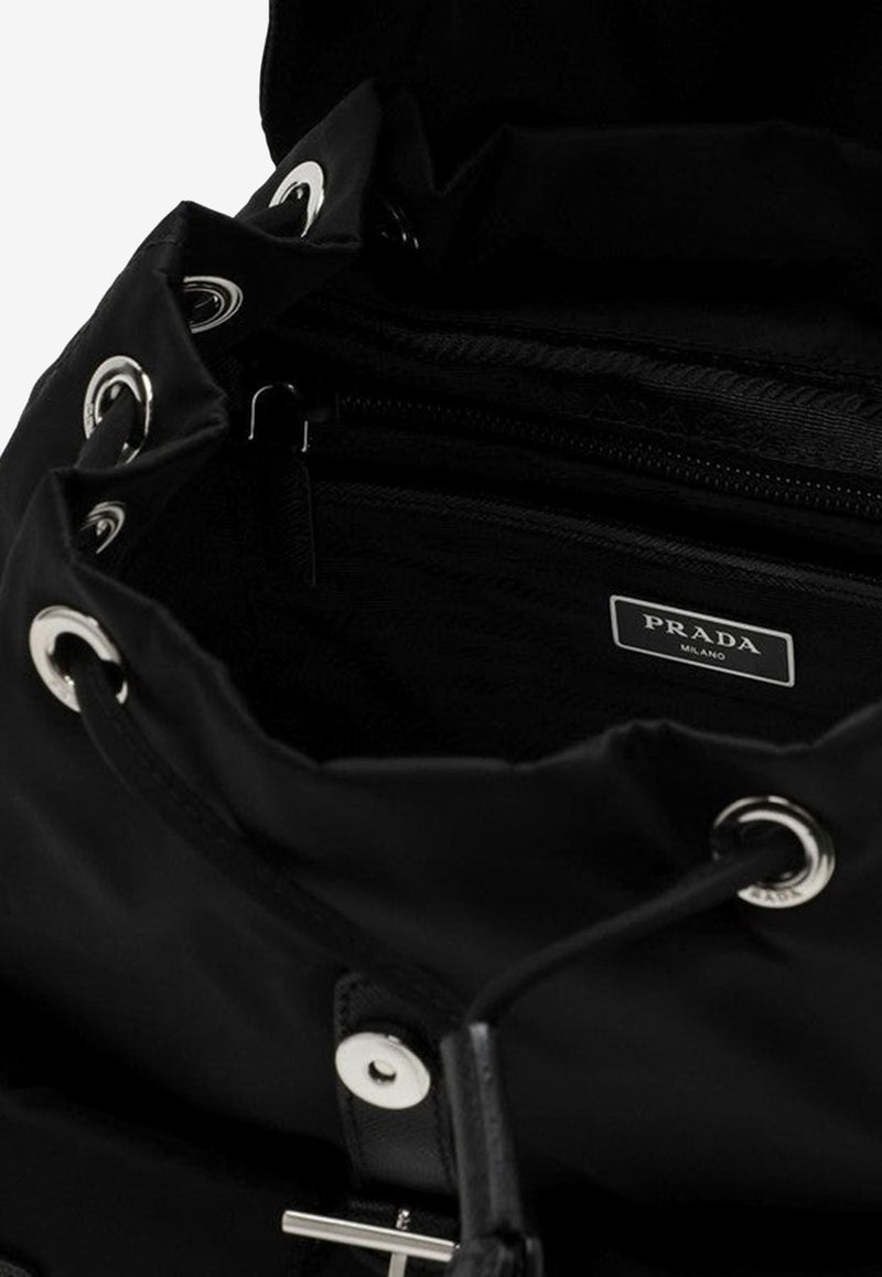 Prada Small Re-Edition 1978  Re-Nylon Backpack Black 1BZ677OOORV44/Q_PRADA-F0002