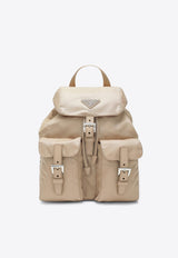 Prada Small Re-Edition 1978 Backpack Beige 1BZ677OOORV44/S_PRADA-F0040