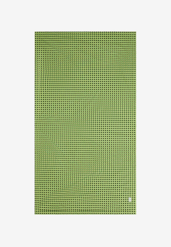 Etro Berry Print Beach Towel 1D051-9022 0500 Green