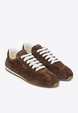 Prada Suede Low-Top Sneakers Brown 1E152O020054/R_PRADA-F0324