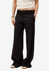 ba&sh Cely Pinstripe Tailored Pants Navy 1E26CELI_NAVY