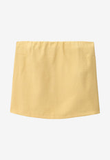 ba&sh Deborah Strapless Bustier Top Yellow 1E26DEBO_LIGHT YELL