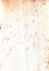 ba&sh Nattalina Floral Print Maxi Skirt Ecru 1E26NATT_ECRU