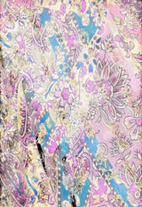 ba&sh Pareta Floral V-neck Midi Dress Multicolor 1E26PARE_ROSE