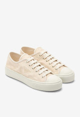 Prada Triangle Logo Low-Top Sneakers Beige 1E407N0353LOF/O_PRADA-F0018