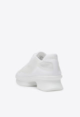 Prada Nylon and Mesh Low-Top Sneakers White 1E937N050YZU/Q_PRADA-F0009