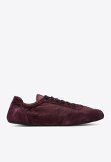 Prada Collapse Suede and Re-Nylon Sneakers Burgundy 1E959N005D7C/R_PRADA-F0007