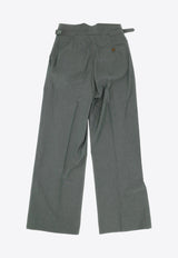 Vivienne Westwood Lauren Tailored Pants Green 1F01000M_W00M2_P401