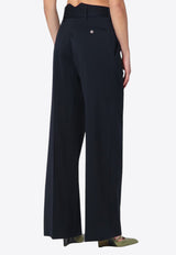 Vivienne Westwood Straight-Leg Tailored Pants Navy 1F01000ZW018V/R_VIVWE-K401
