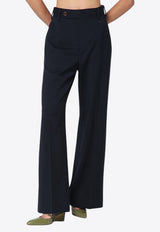 Vivienne Westwood Straight-Leg Tailored Pants Navy 1F01000ZW018V/R_VIVWE-K401