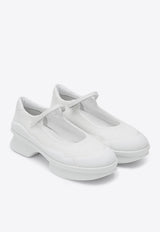 Prada Mesh Ballet Flats White 1F111O050YZU/Q_PRADA-F0009