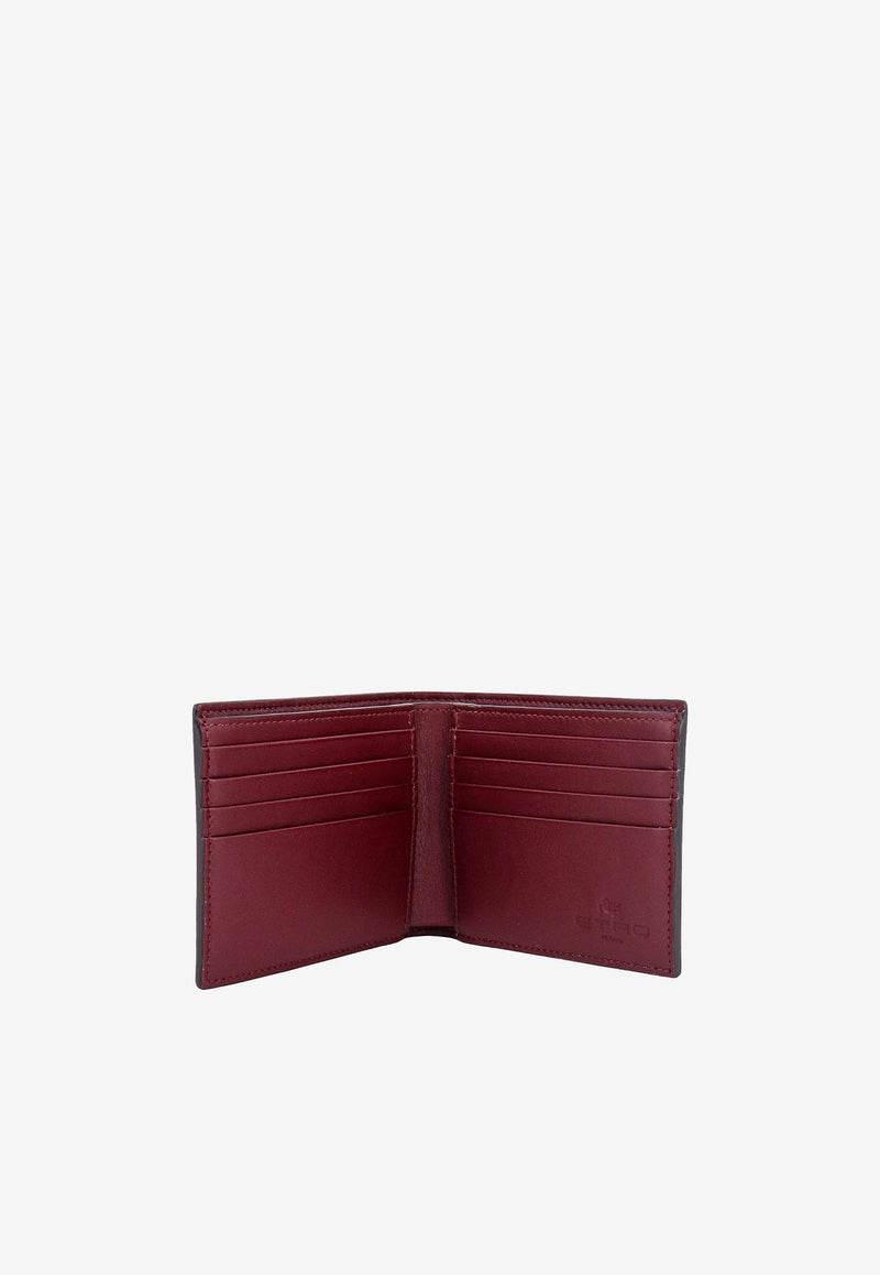 Etro Paisley Bi-Fold Wallet 1F557-7863 0600 Multicolor