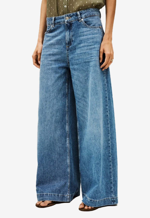 ba&sh Musc Wide-Leg Jeans Denim 1H25MUSC_DENIM