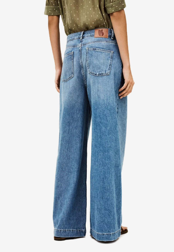 ba&sh Musc Wide-Leg Jeans Denim 1H25MUSC_DENIM