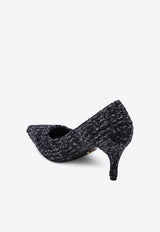 Prada 85 Knitted Pumps Blue 1I213OA0853ZKZ/R_PRADA-F022X