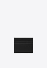 Prada Triangle Logo Calf Leather Cardholder Black 1MC025QHH/R_PRADA-F0002