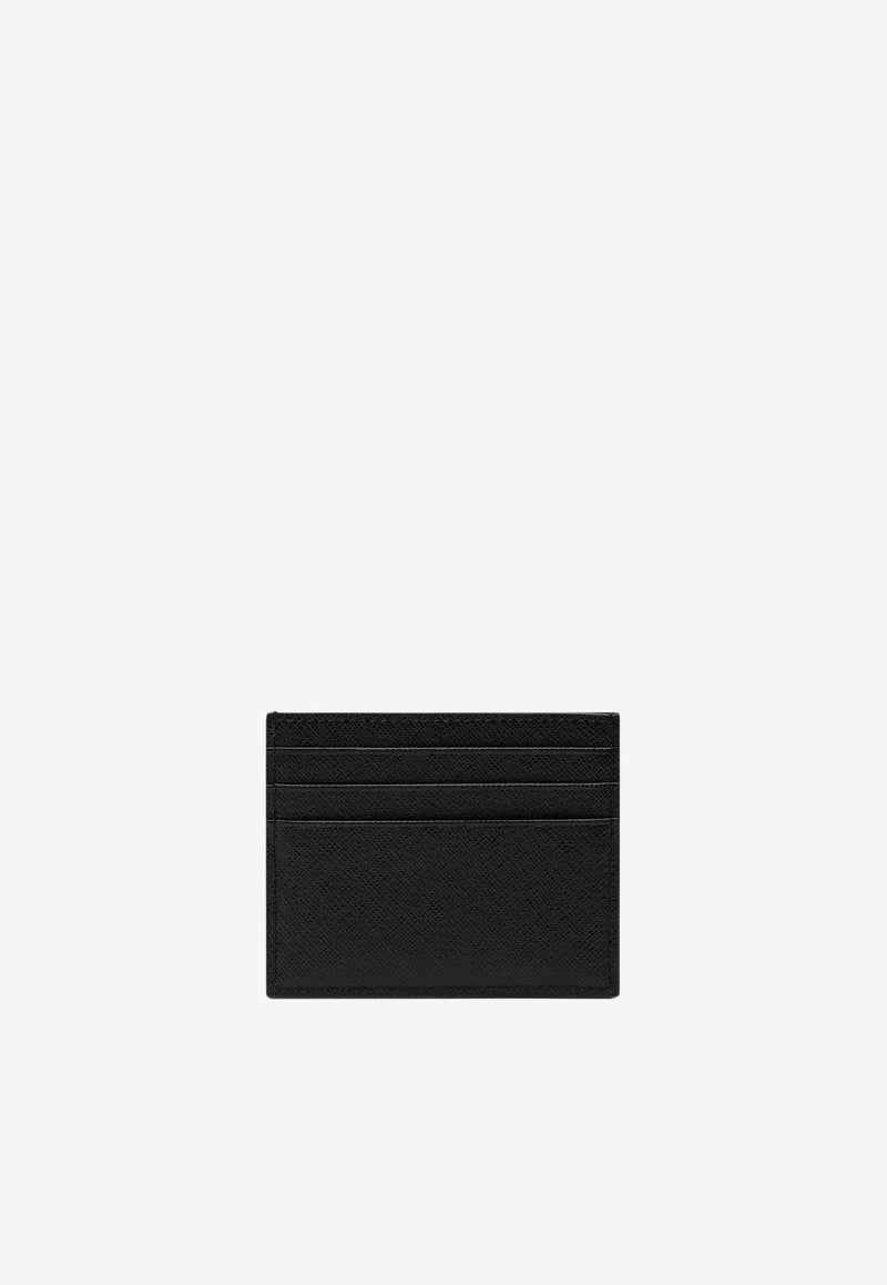 Prada Logo-Plaque Leather Cardholder 1MC025QHH/S_PRADA-F0002
