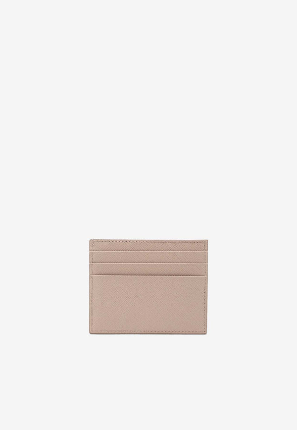 Prada Logo-Plaque Leather Cardholder 1MC025QWA/S_PRADA-F0236