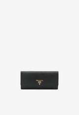 Prada Large Saffiano Leather Wallet 1MH132QWA/S_PRADA-F0002