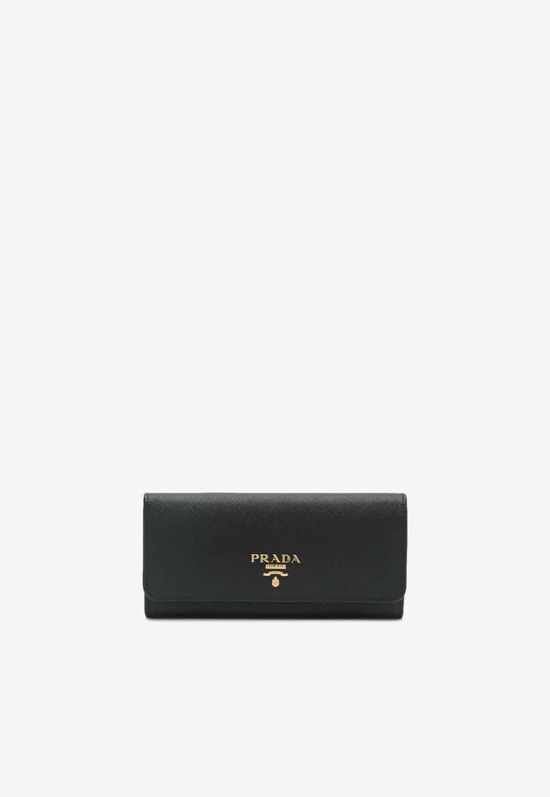 Prada Large Saffiano Leather Wallet 1MH132QWA/S_PRADA-F0002