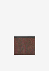 Etro Paisley Tri-Fold Wallet 1N925-8502 0001 Multicolor