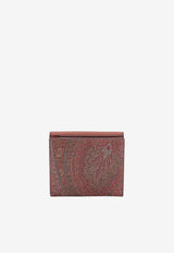 Etro Paisley Tri-Fold Wallet 1N925-8502 0100 Multicolor