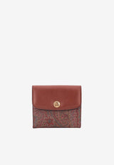 Etro Paisley Tri-Fold Wallet 1N925-8502 0100 Multicolor