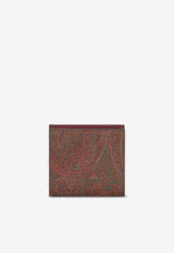 Etro Paisley Tri-Fold Wallet 1N925-8502 0300 Multicolor