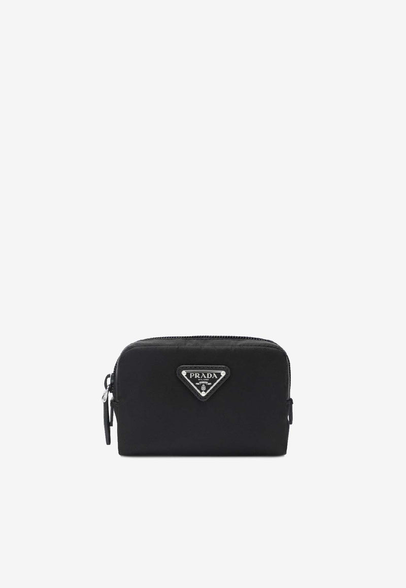 Prada Logo-Plaque Pouch Bag 1ND339R067/S_PRADA-F0002