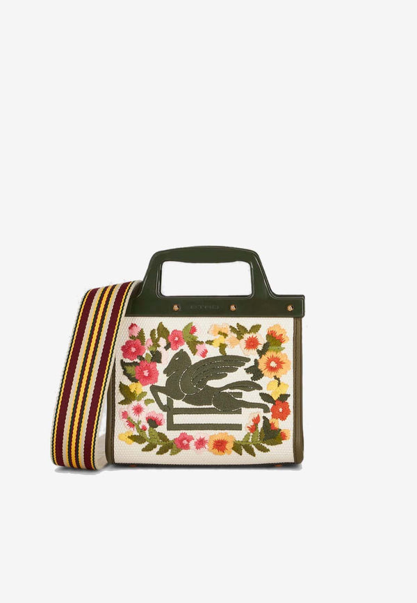 Etro Mini Love Trotter Floral Tote Bag Multicolor 1P037-7119 8000
