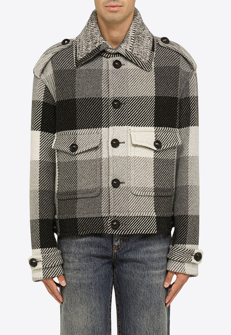 Etro Checked Wool Overshirt 1S3950226/N_ETRO-3