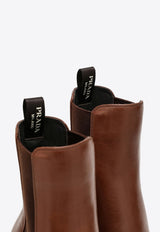 Prada 90 Slip-On Ankle Boots 1T225N090070/N_PRADA-F0046 Brown