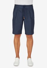 Slowear Drawstring Bermuda Shorts Blue 1TA104_BLUE