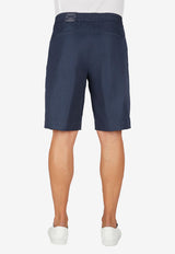 Slowear Drawstring Bermuda Shorts Blue 1TA104_BLUE