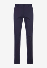 Etro Straight-Leg Tailored Pants Blue 1W715-0028 0200