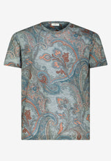 Etro Paisley Print T-shirt Multicolor 1Y020-9289 0250