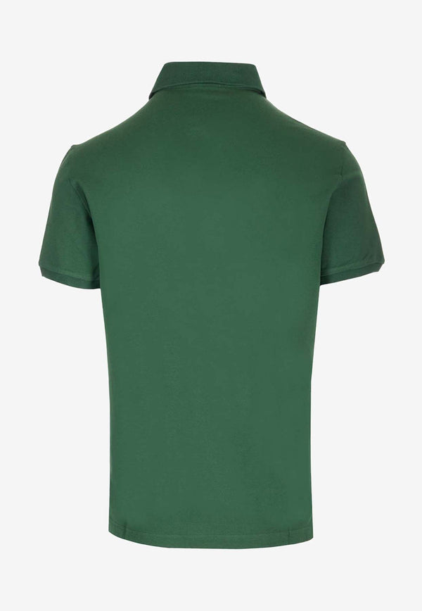 Etro Logo Embroidered Polo T-shirt Green 1Y142-9292 0500