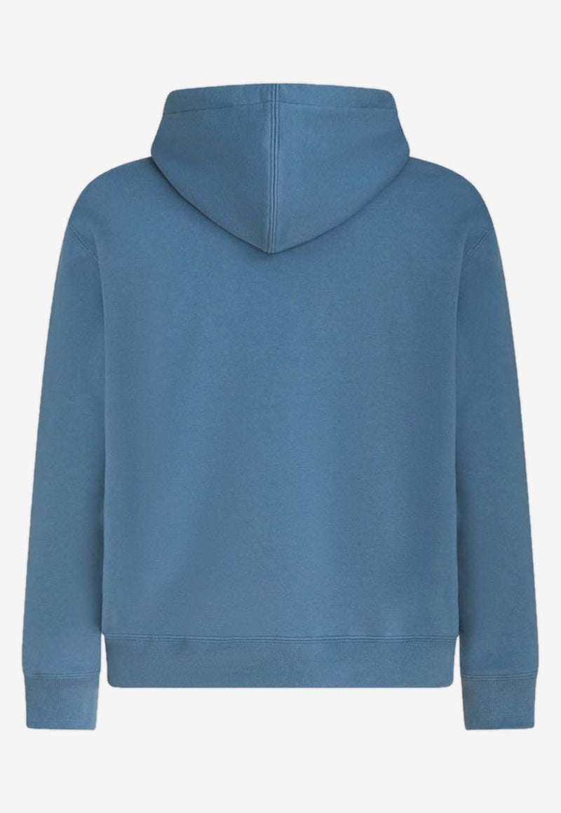 Etro Logo Embroidered Hooded Sweatshirt Light Blue 1Y526-9291 0250