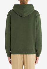 Etro Logo Embroidered Hoodie 1Y526-9291 0500 Green